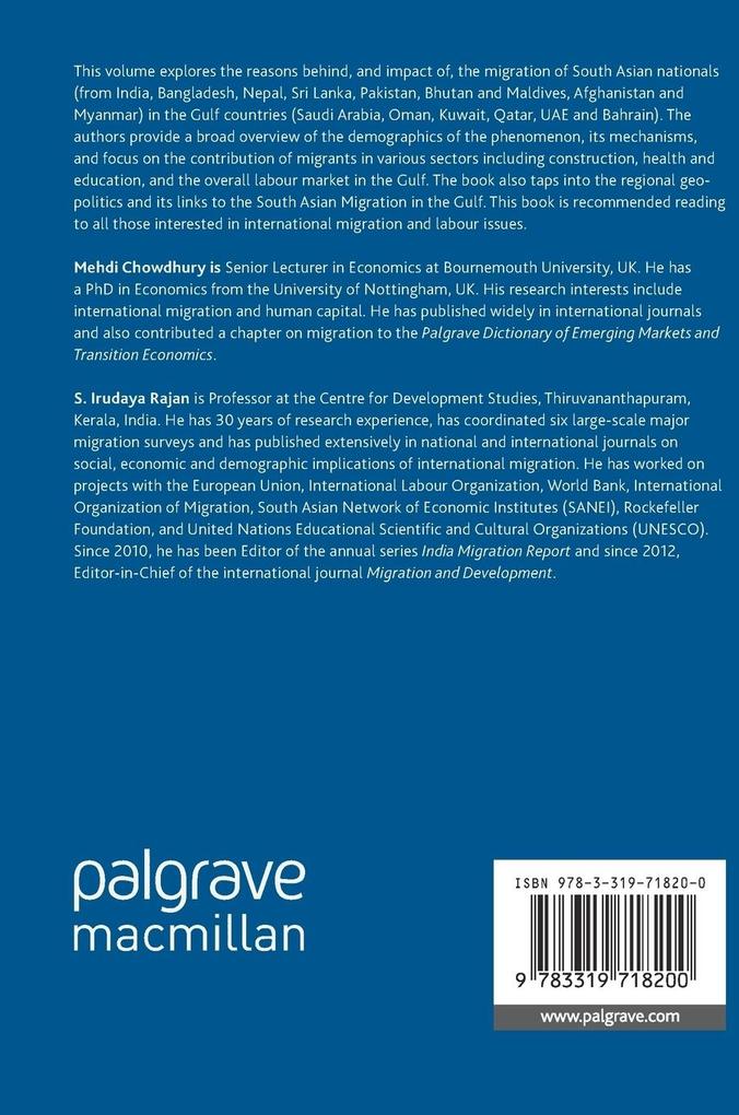 Weitere Ansicht: South Asian Migration in the Gulf