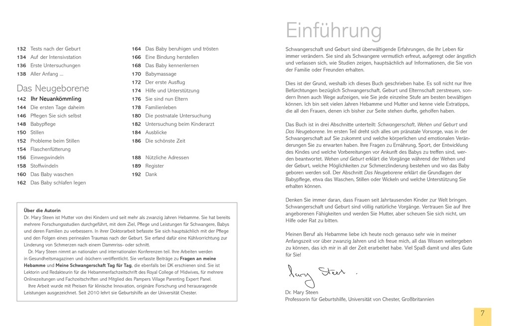 Weitere Ansicht: Eltern-Wissen. Schwangerschaft & Geburt | Mary Steen, Mary Stehen