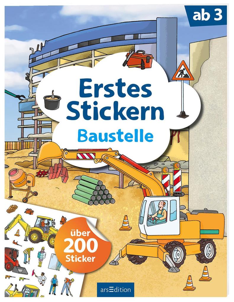 Produktbild: Erstes Stickern Baustelle