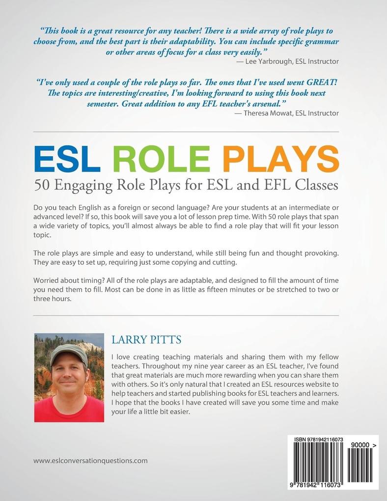 Weitere Ansicht: ESL Role Plays | Larry Pitts