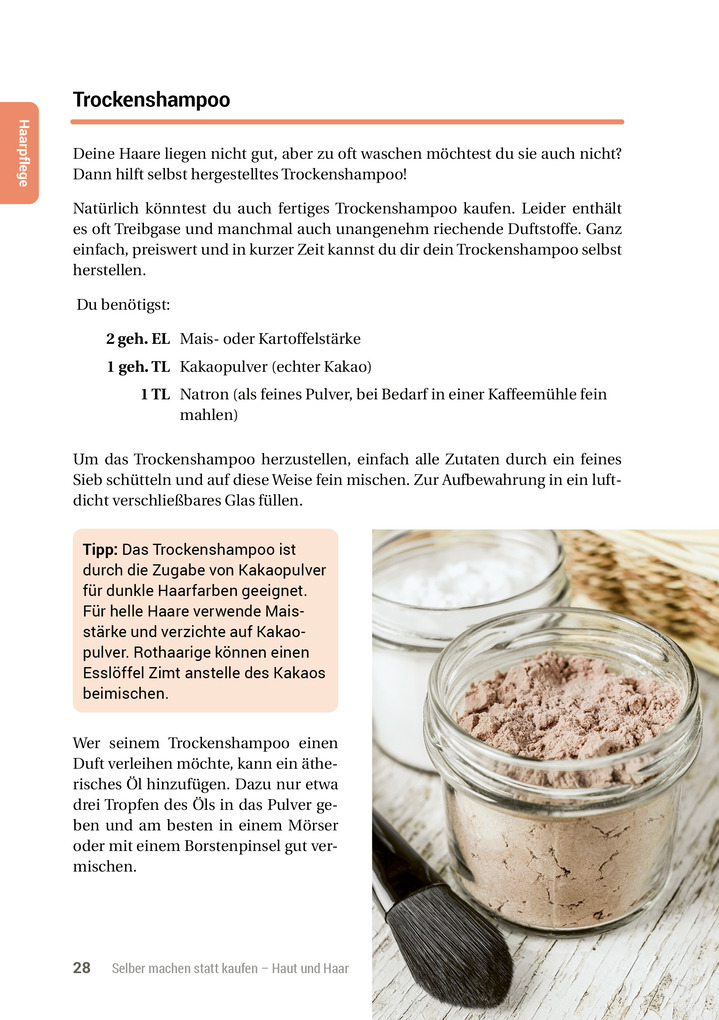 Weitere Ansicht: Selber machen statt kaufen - Haut und Haar - 2. Auflage, aktualisierte, erweiterte Ausgabe