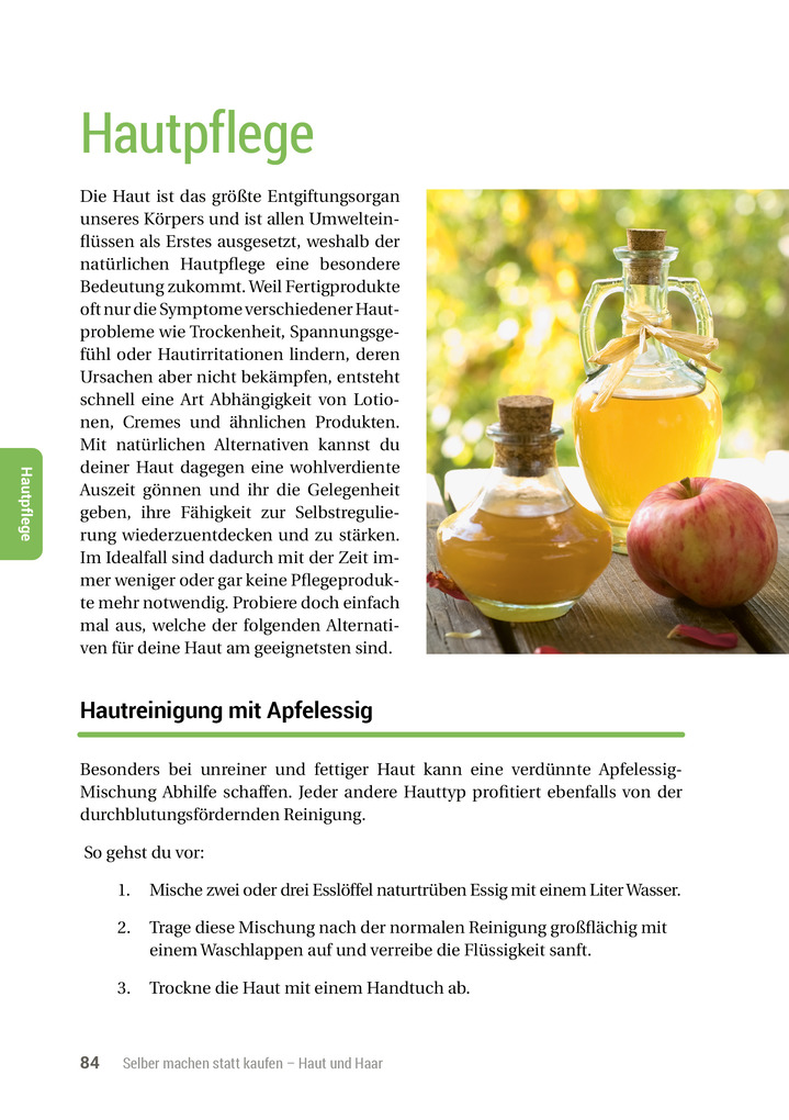 Weitere Ansicht: Selber machen statt kaufen - Haut und Haar - 2. Auflage, aktualisierte, erweiterte Ausgabe