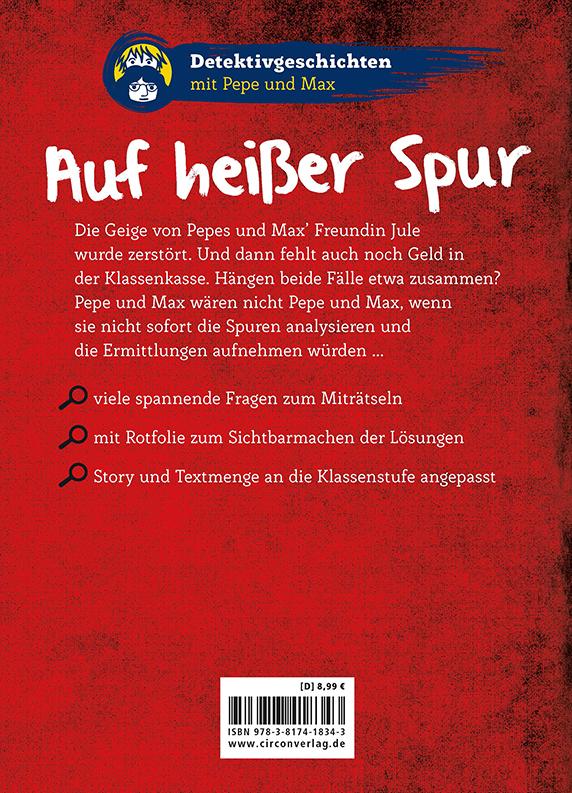 Weitere Ansicht: Auf heißer Spur (3. Klasse) | Anni Mohn, Anemone Fesl
