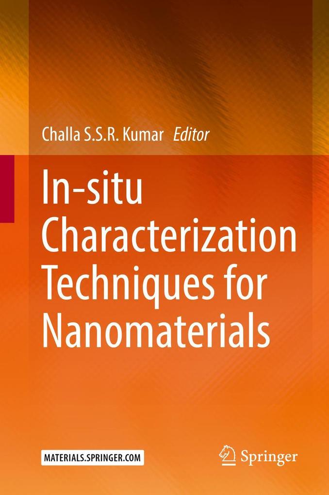 Produktbild: In-situ Characterization Techniques for Nanomaterials