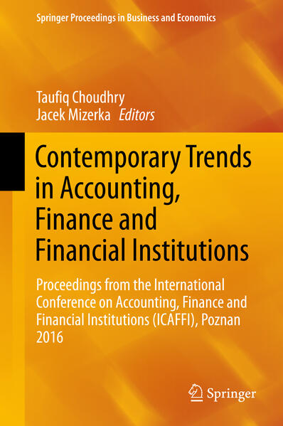 Produktbild: Contemporary Trends in Accounting, Finance and Financial Institutions