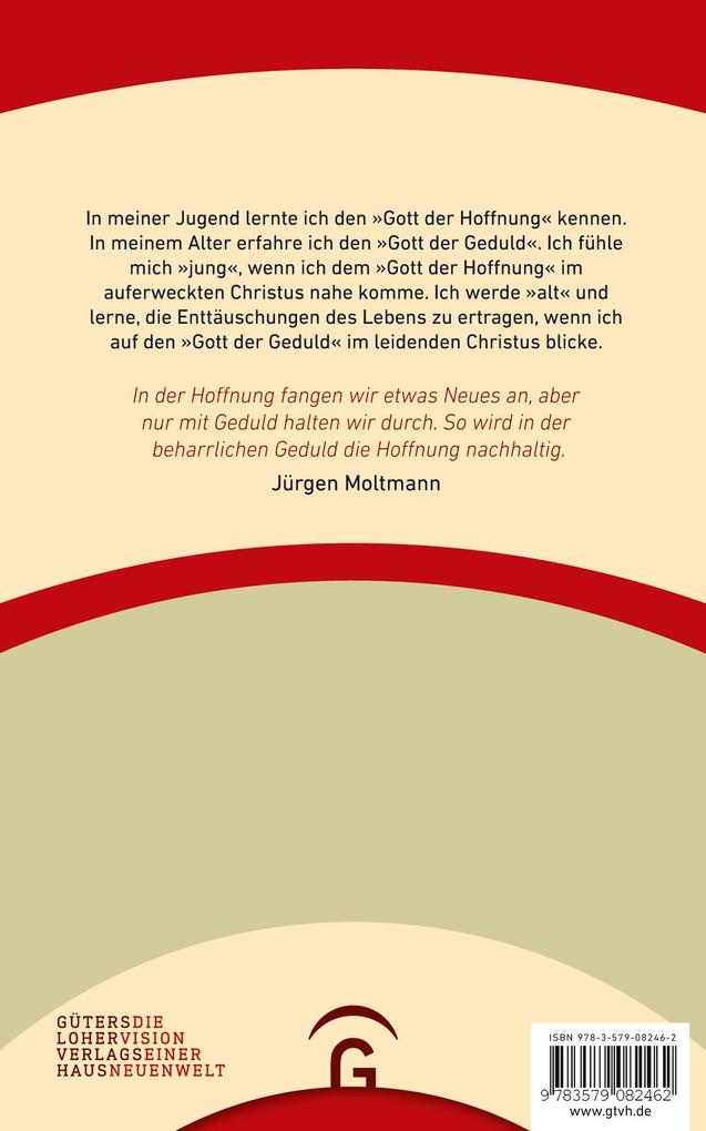 Weitere Ansicht: Über Geduld, Barmherzigkeit und Solidarität | Jürgen Moltmann