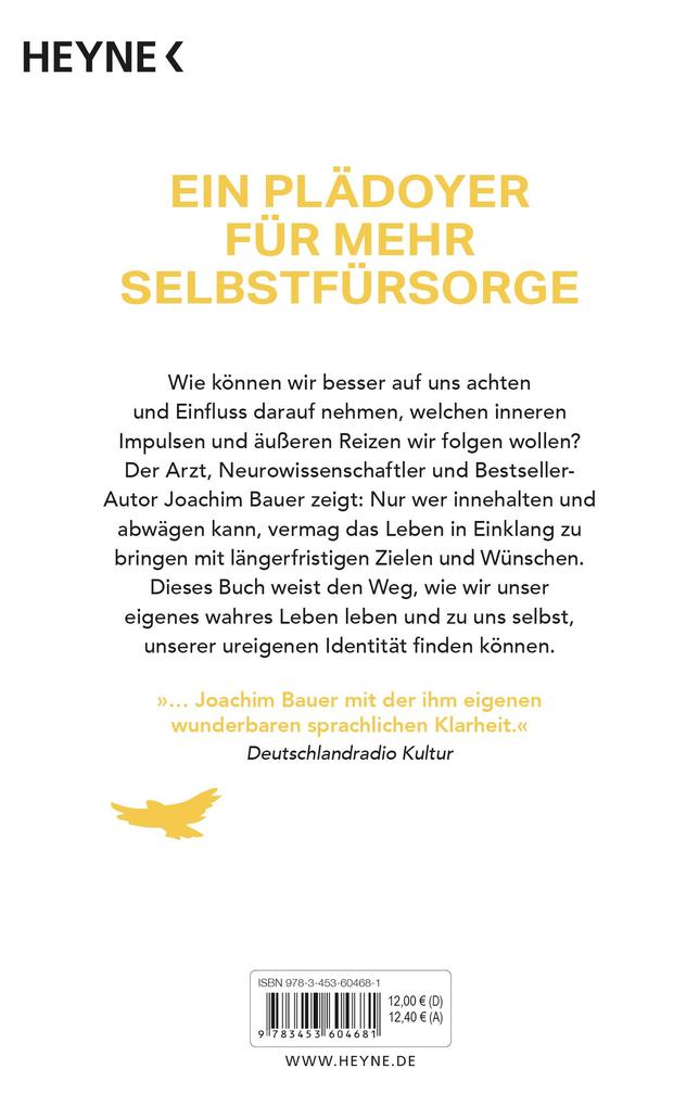 Weitere Ansicht: Selbststeuerung | Joachim Bauer
