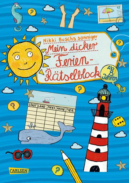 Produktbild: Mein dicker Ferien-Rätselblock | Nikki Busch