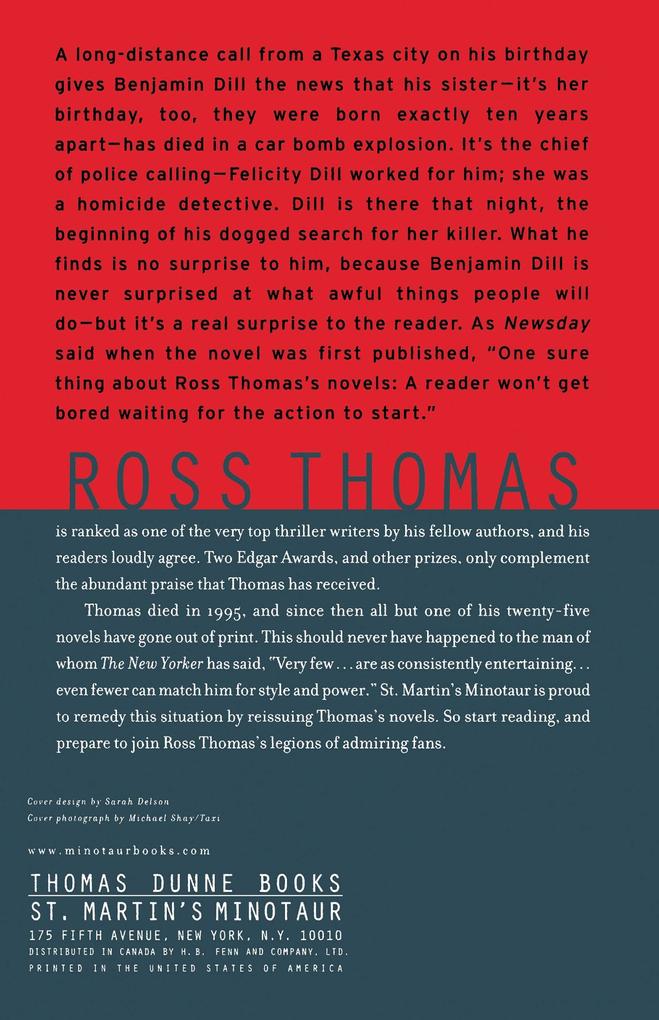 Weitere Ansicht: Briarpatch | Ross Thomas