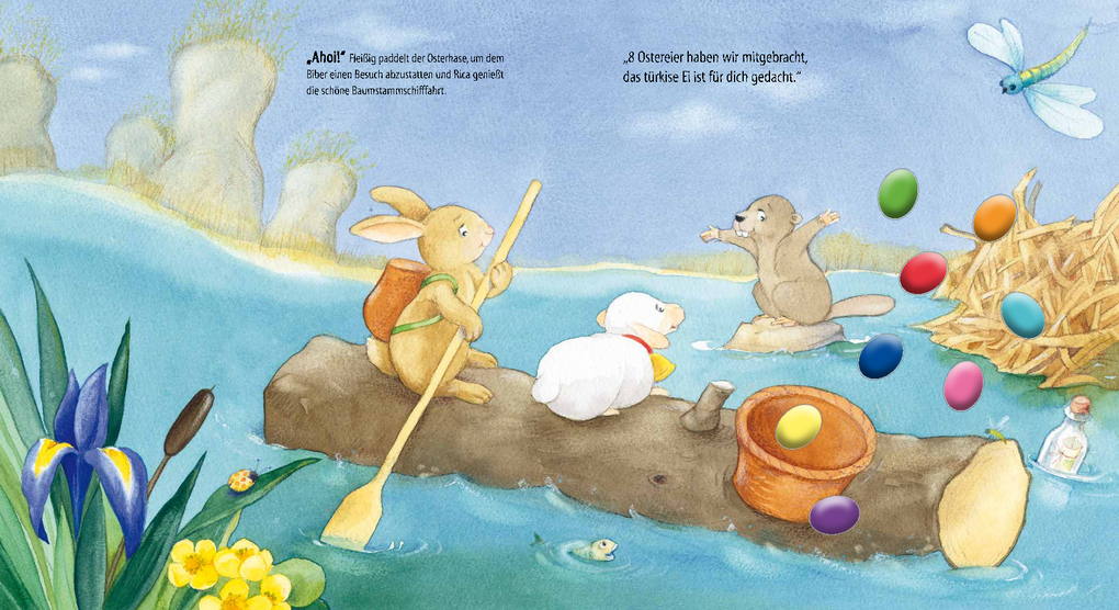 Weitere Ansicht: 1, 2, 3 - Rica verschenkt ein Osterei | Katharina Wilhelm