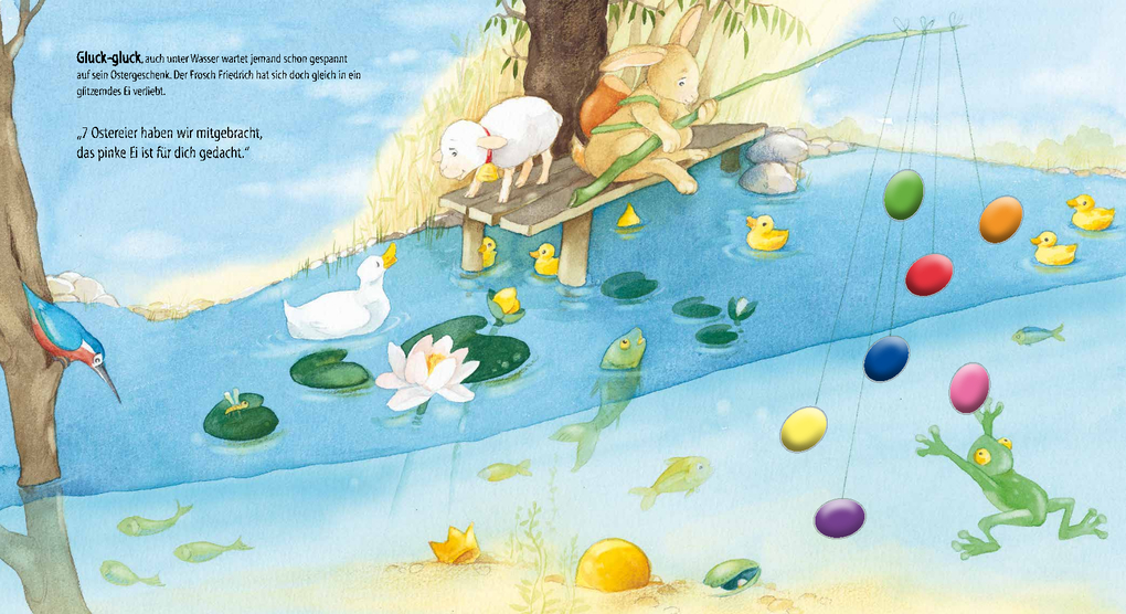 Weitere Ansicht: 1, 2, 3 - Rica verschenkt ein Osterei | Katharina Wilhelm