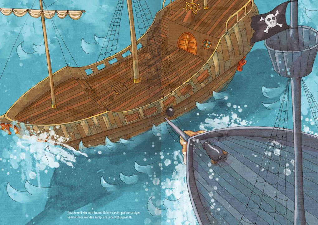 Weitere Ansicht: Mein Stickeralbum Piraten | Klara Kamlah