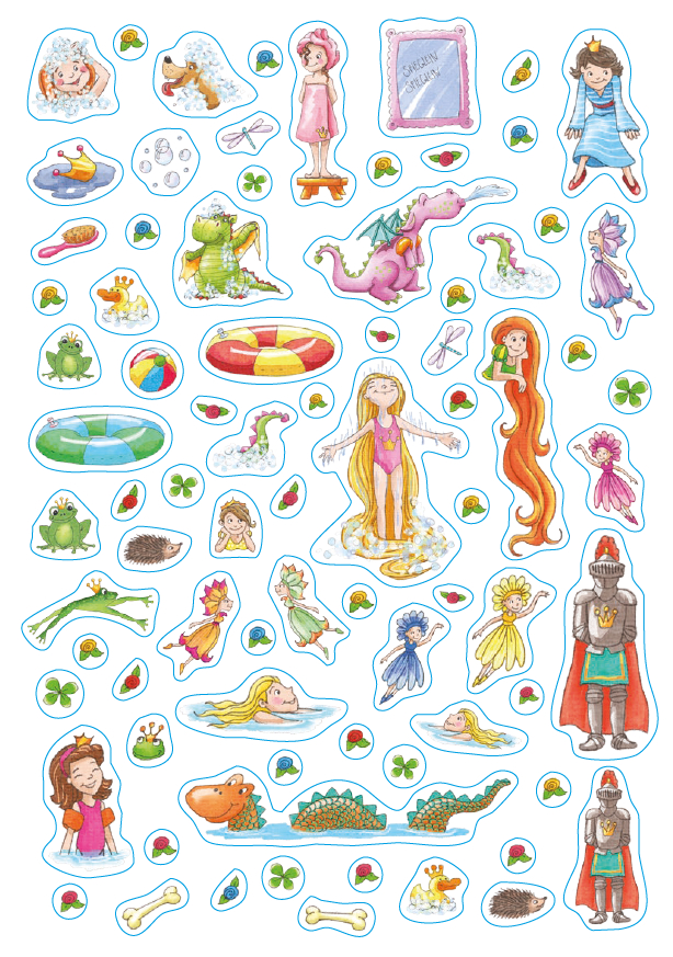 Weitere Ansicht: Mein Stickeralbum Prinzessin
