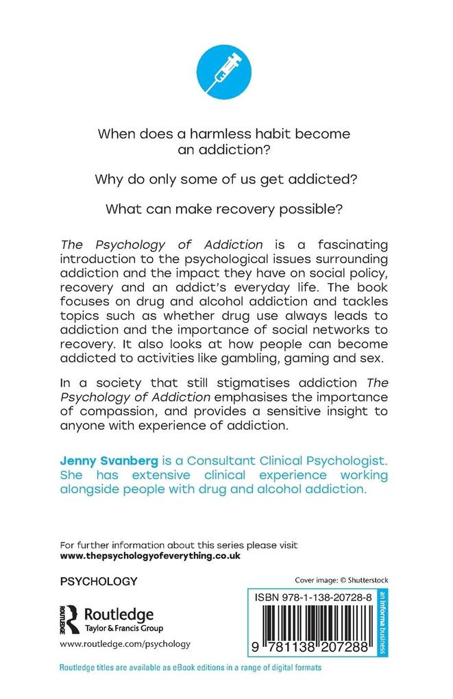 Weitere Ansicht: The Psychology of Addiction | Jenny Svanberg
