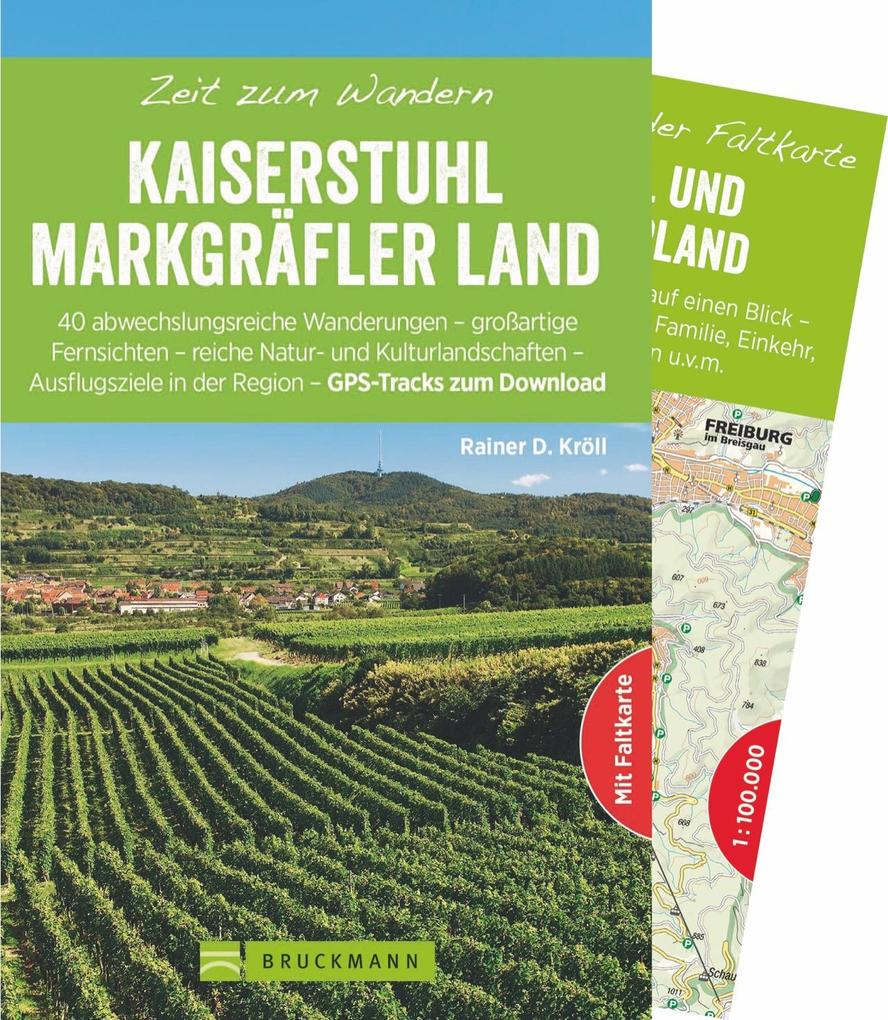 Produktbild: Zeit zum Wandern Kaiserstuhl und Markgräflerland | Rainer D. Kröll