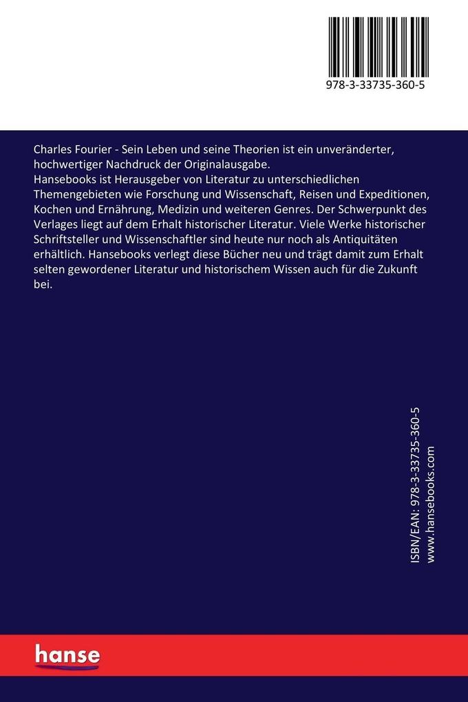 Weitere Ansicht: Charles Fourier | August Bebel