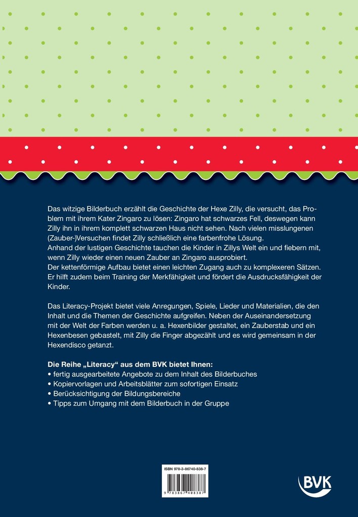 Weitere Ansicht: Literacy-Projekt zum Bilderbuch Zilly, die Zauberin | Tanja Weber