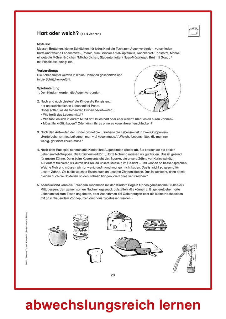 Weitere Ansicht: Kita aktiv Projektmappe Zähne | Teresa Zabori