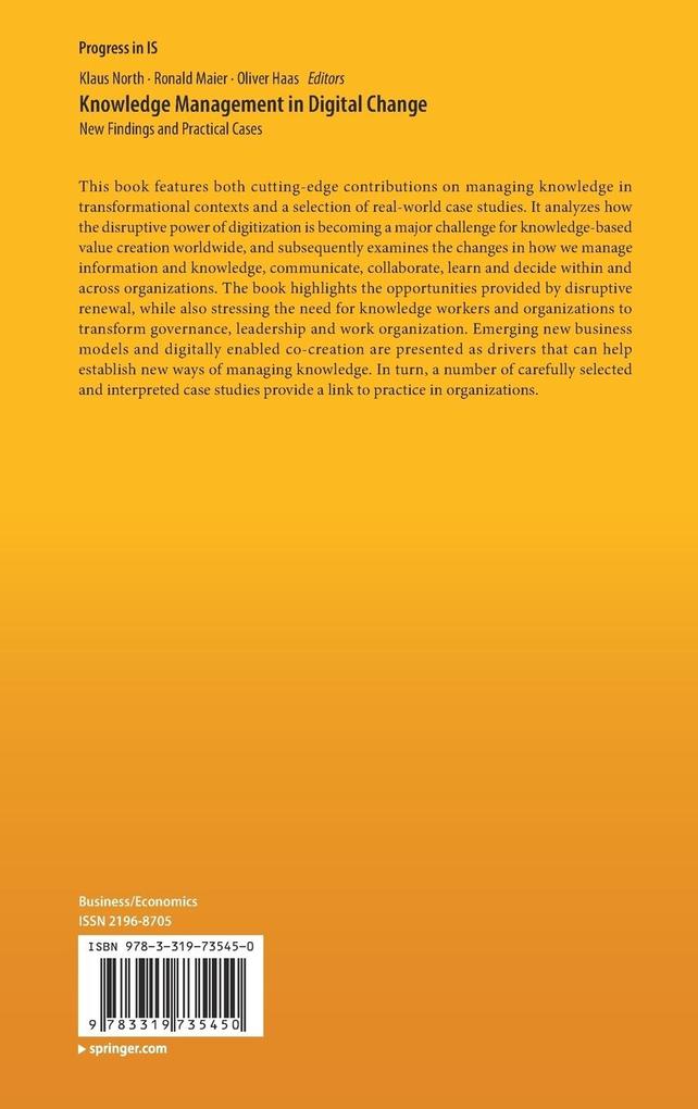 Weitere Ansicht: Knowledge Management in Digital Change
