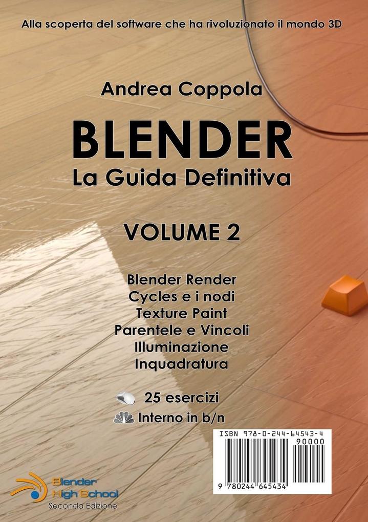 Weitere Ansicht: BLENDER - LA GUIDA DEFINITIVA - VOLUME 2 - Edizione 2 | Andrea Coppola