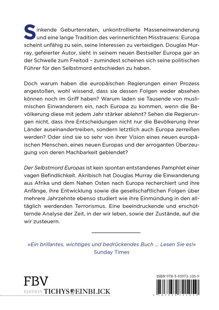 Weitere Ansicht: Der Selbstmord Europas | Douglas Murray