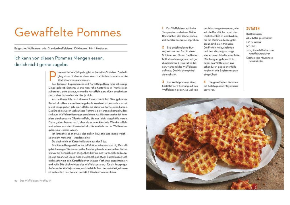 Weitere Ansicht: Das Waffeleisen-Kochbuch | Daniel Shumski