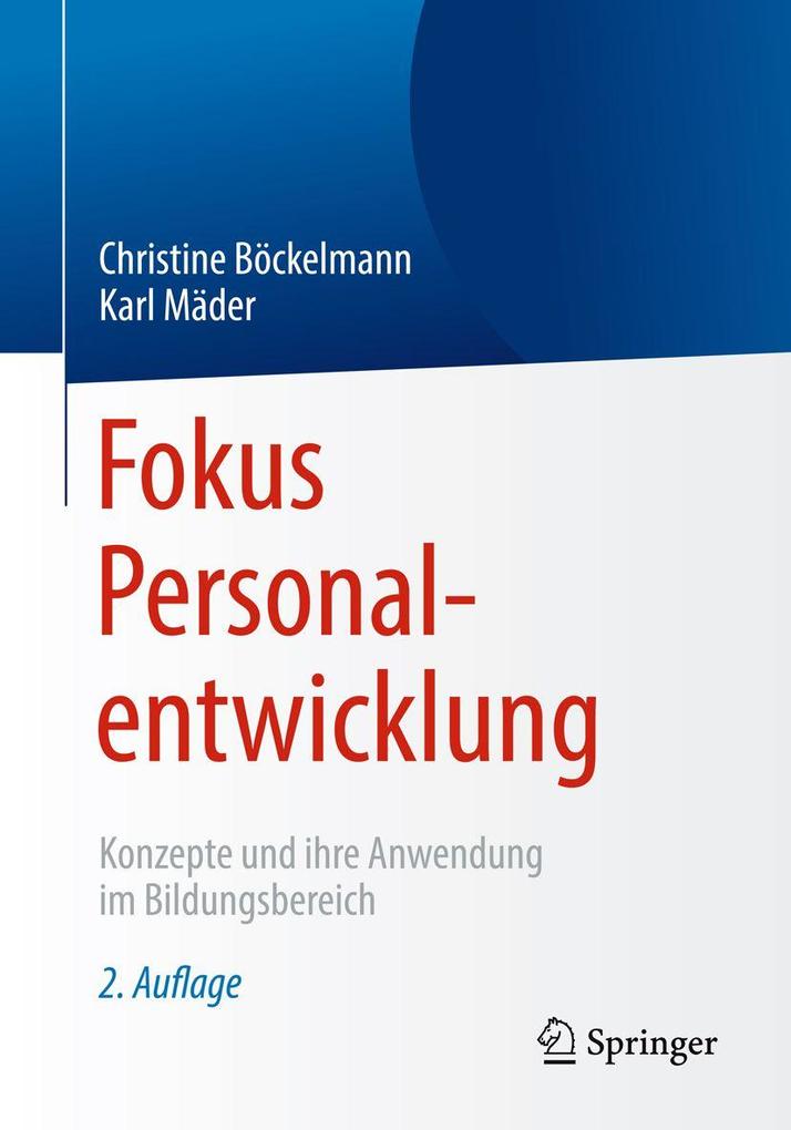 Produktbild: Fokus Personalentwicklung | Christine Böckelmann, Karl Mäder