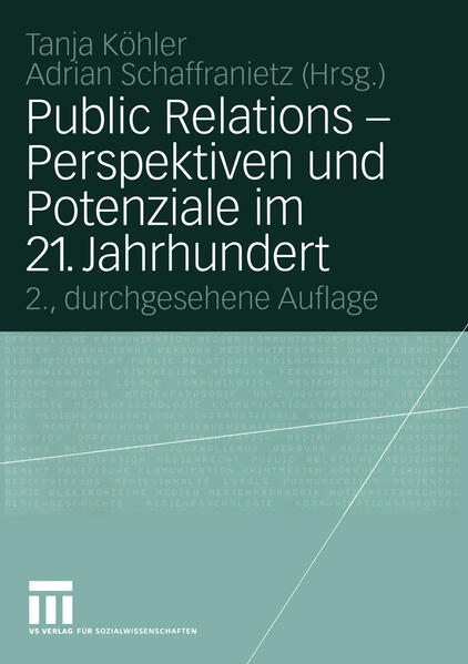 Produktbild: Public Relations - Perspektiven und Potenziale im 21. Jahrhundert