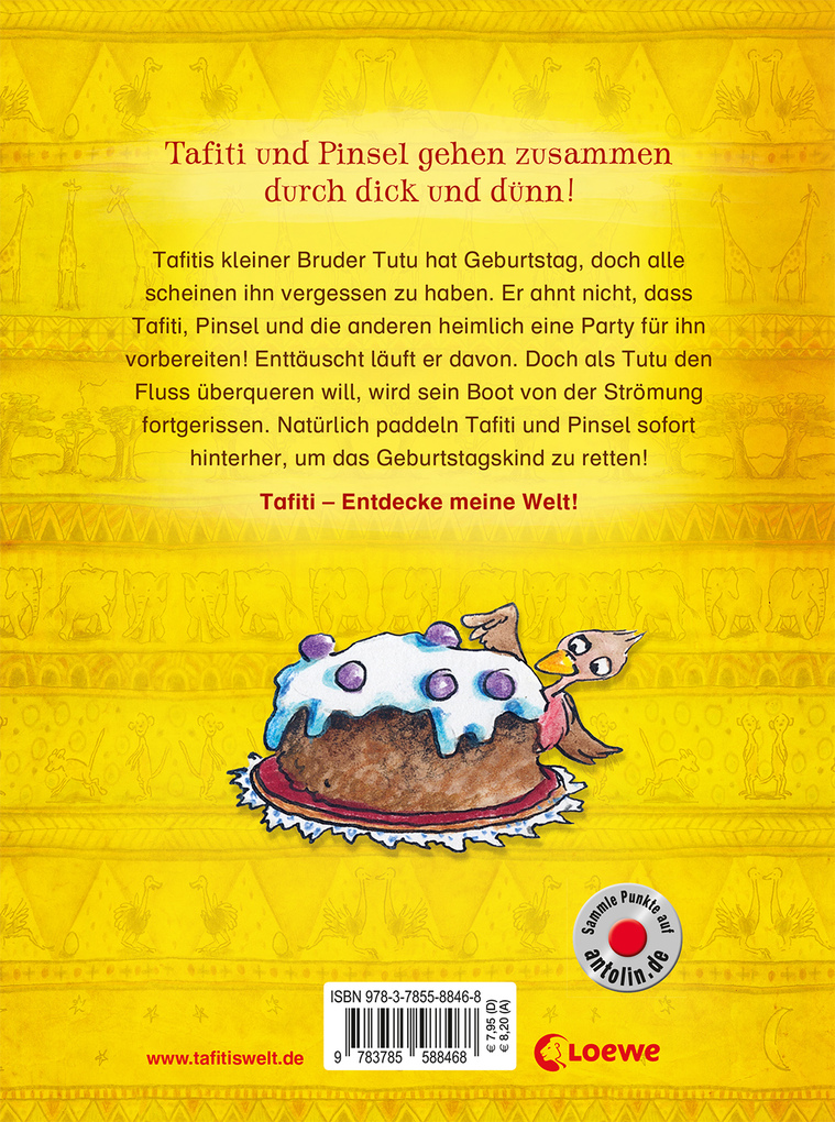 Weitere Ansicht: Tafiti und das verschwundene Geburtstagskind | Julia Boehme