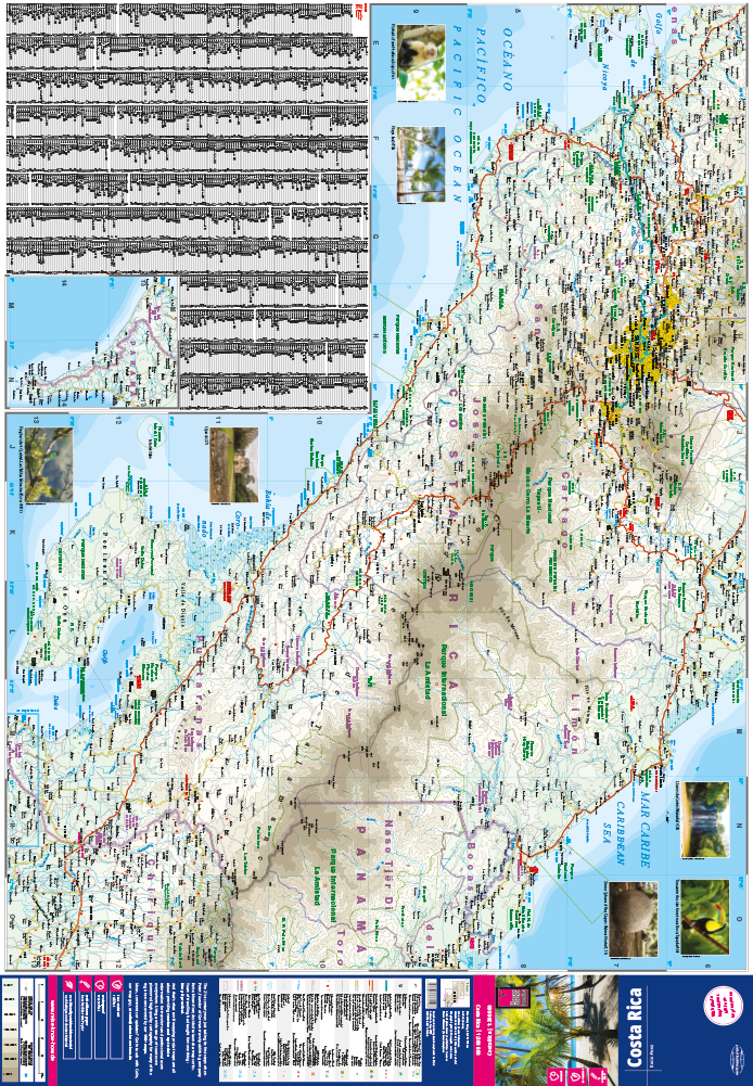Weitere Ansicht: Reise Know-How Landkarte Costa Rica 1:300.000
