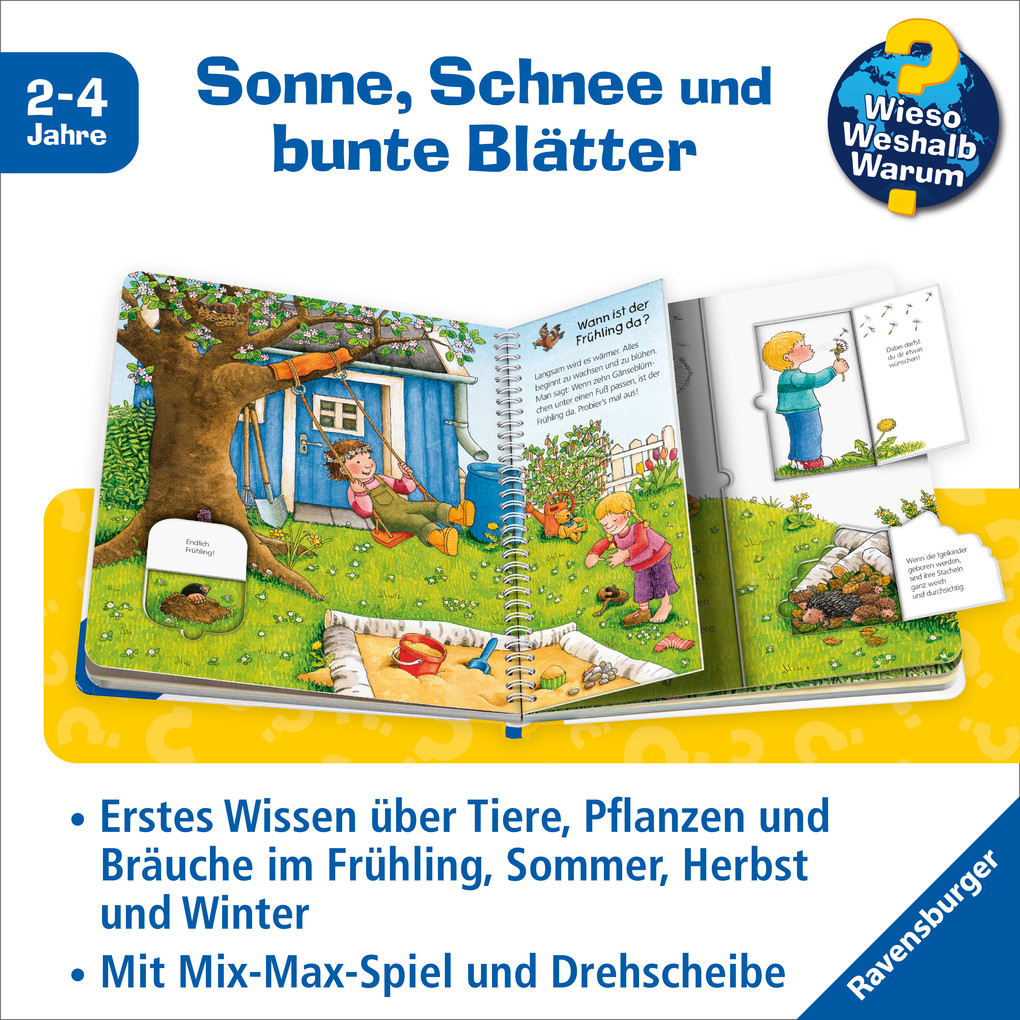 Weitere Ansicht: Wieso? Weshalb? Warum? junior, Band 10: Die Jahreszeiten | Constanza Droop