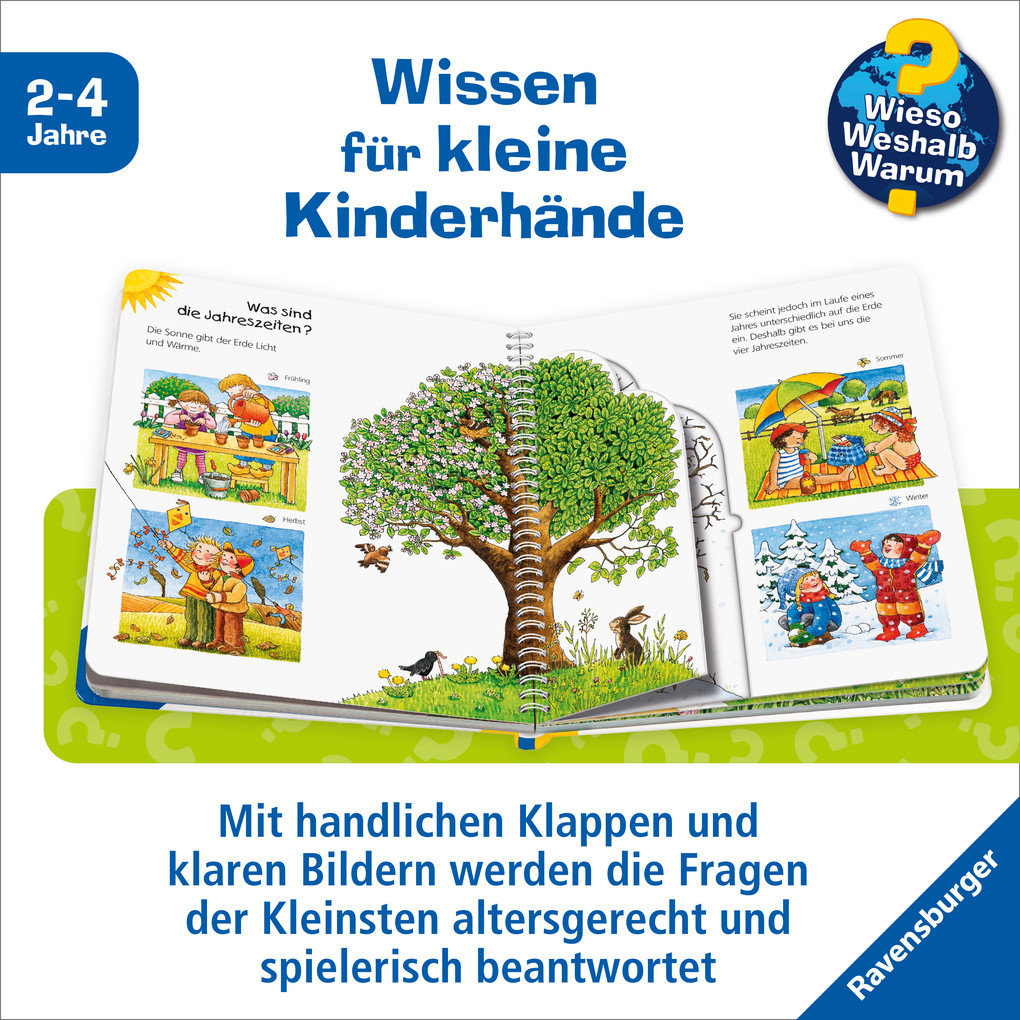 Weitere Ansicht: Wieso? Weshalb? Warum? junior, Band 10: Die Jahreszeiten | Constanza Droop