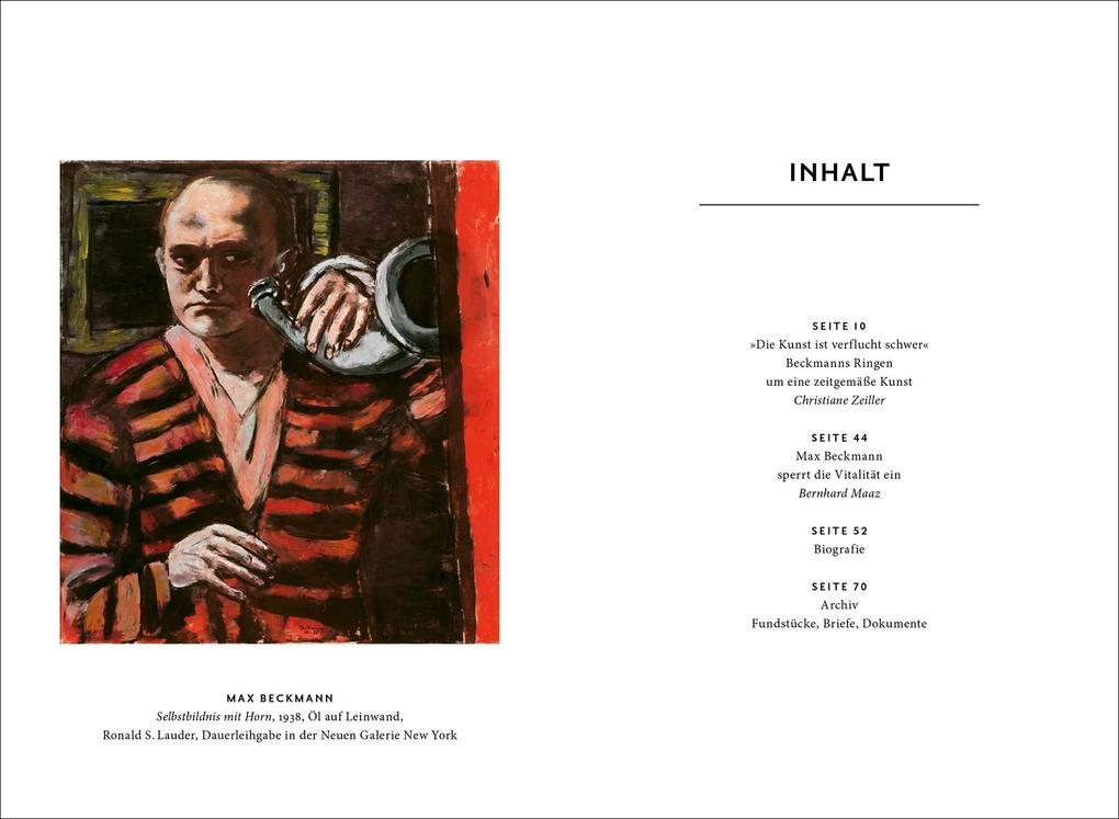 Weitere Ansicht: Max Beckmann | Christiane Zeiller