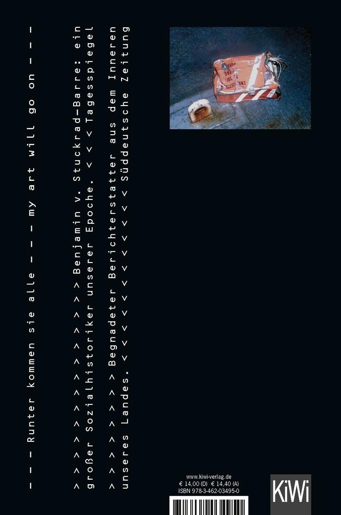 Weitere Ansicht: Blackbox | Benjamin von Stuckrad-Barre