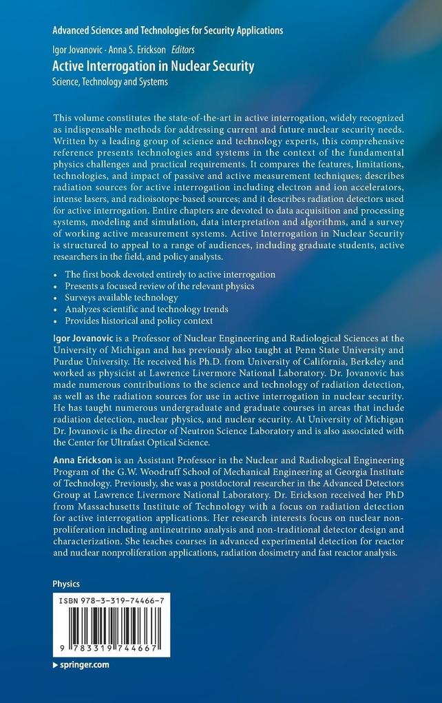 Weitere Ansicht: Active Interrogation in Nuclear Security