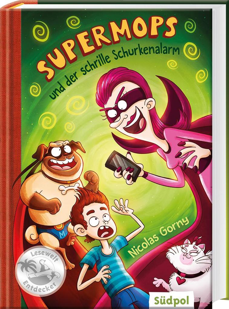Produktbild: Supermops und der schrille Schurkenalarm | Nicolas Gorny