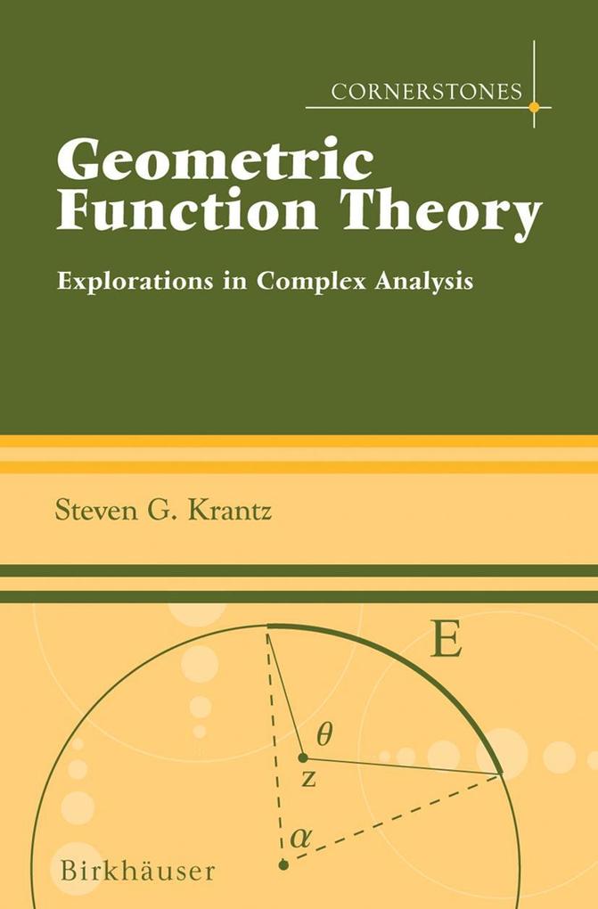 Produktbild: Geometric Function Theory | Steven G. Krantz
