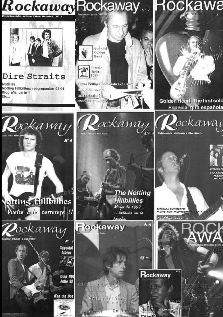 Produktbild: Fanzine Rockaway - Publicación sobre Dire Straits | Fanzine Rockaway