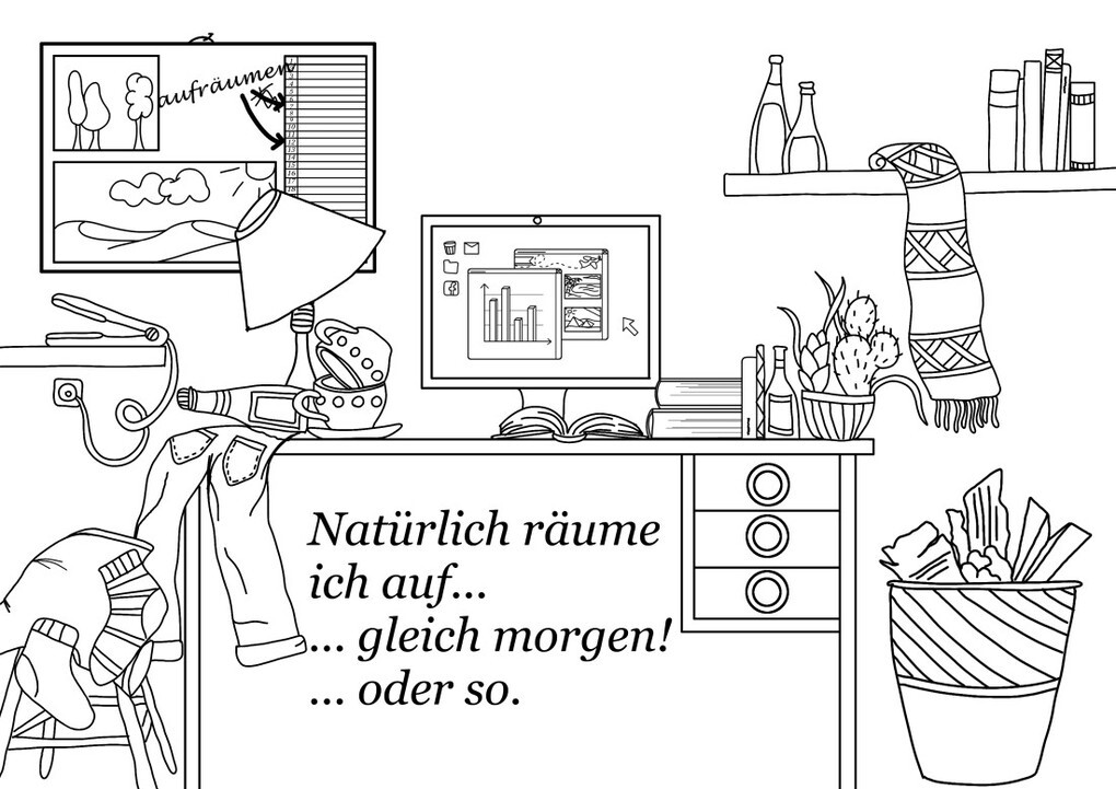 Weitere Ansicht: Malen statt Putzen
