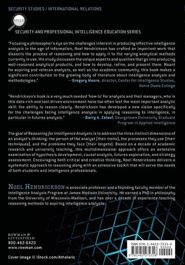 Weitere Ansicht: Reasoning for Intelligence Analysts | Noel Hendrickson