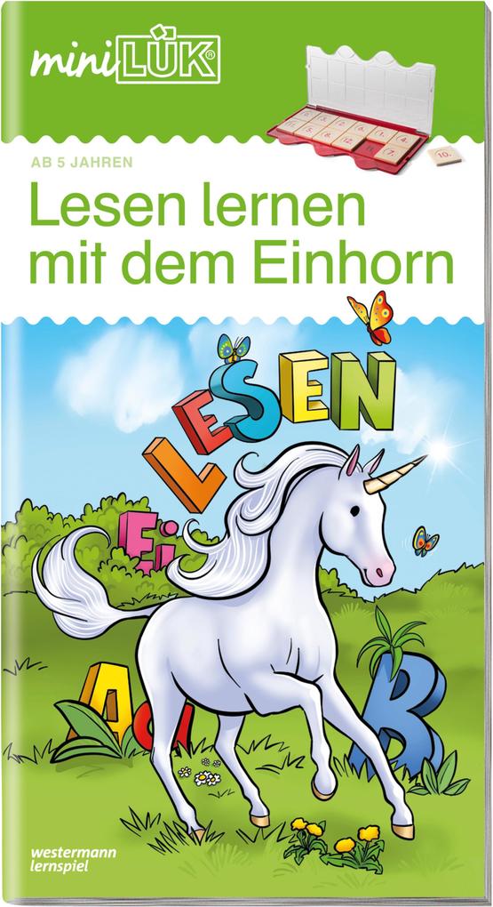 Produktbild: miniLÜK. Lesen lernen mit dem Einhorn