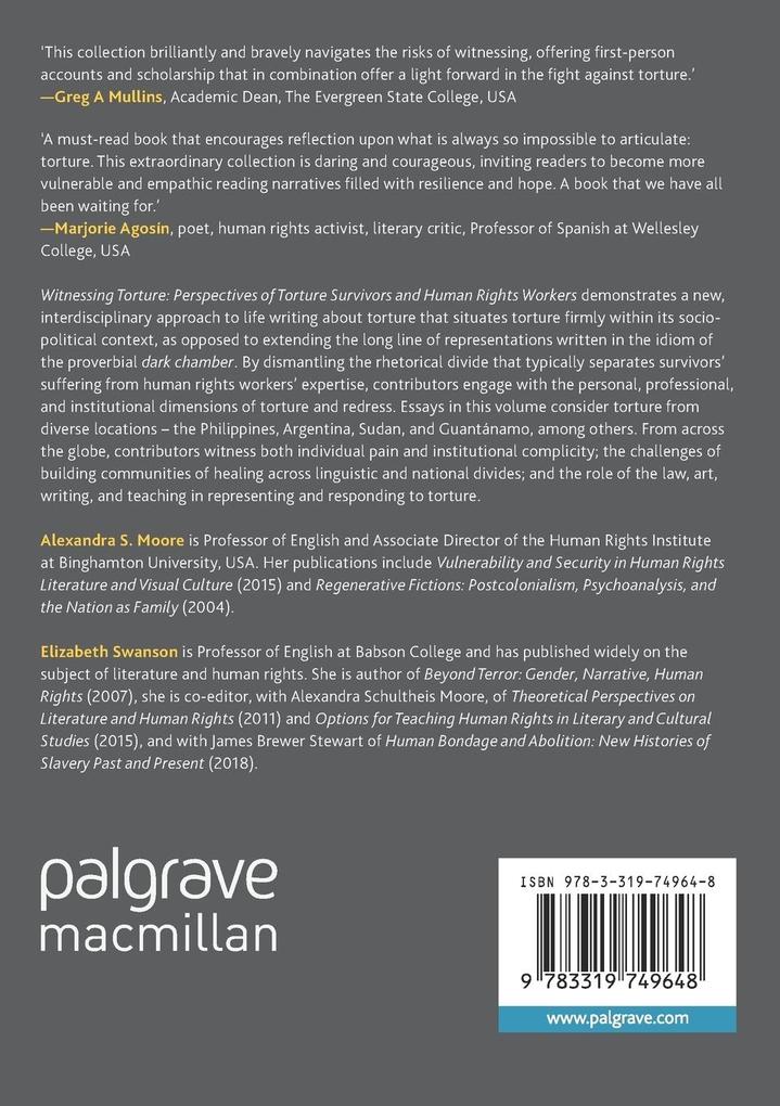 Weitere Ansicht: Witnessing Torture