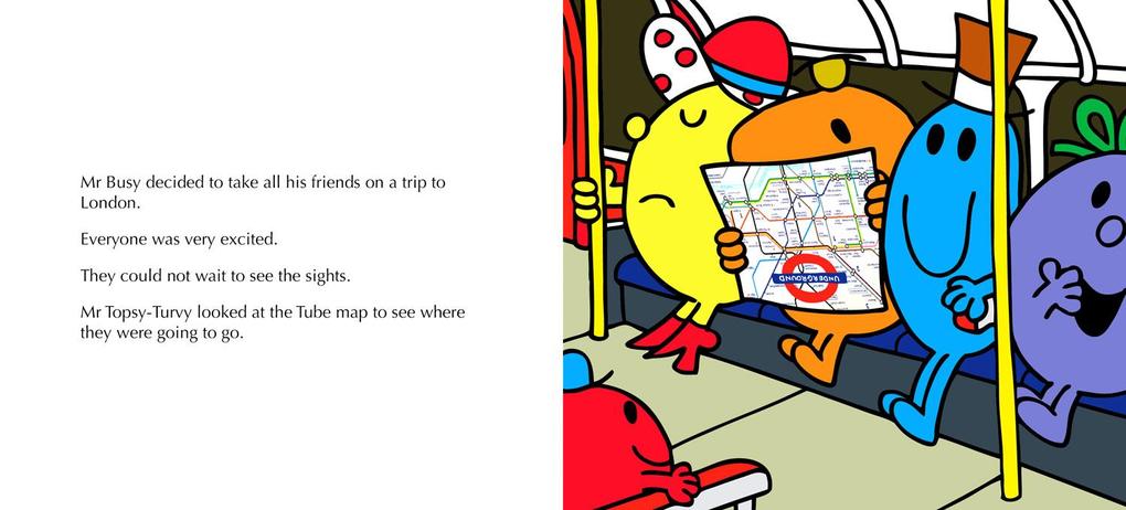 Weitere Ansicht: Mr. Men Little Miss in London | Adam Hargreaves