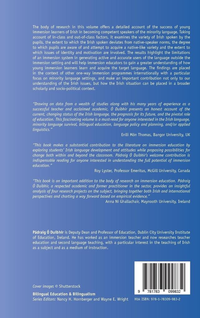 Weitere Ansicht: Immersion Education | Pádraig Ó Duibhir