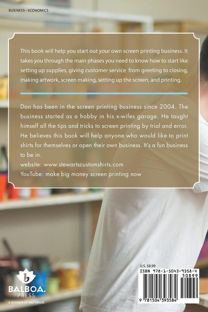 Weitere Ansicht: Make Big Money Screen Printing Custom Shirts | Daniel Stewart