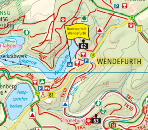 Weitere Ansicht: Bodetal - Selketal 1:50 000