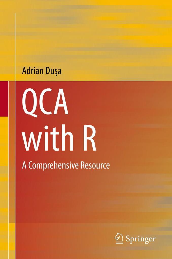 Produktbild: QCA with R | Adrian Dusa, Adrian Dua