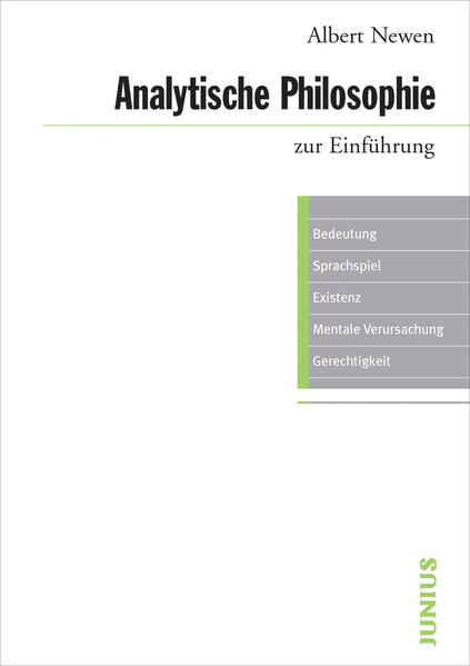 Produktbild: Analytische Philosophie zur Einführung | Albert Newen