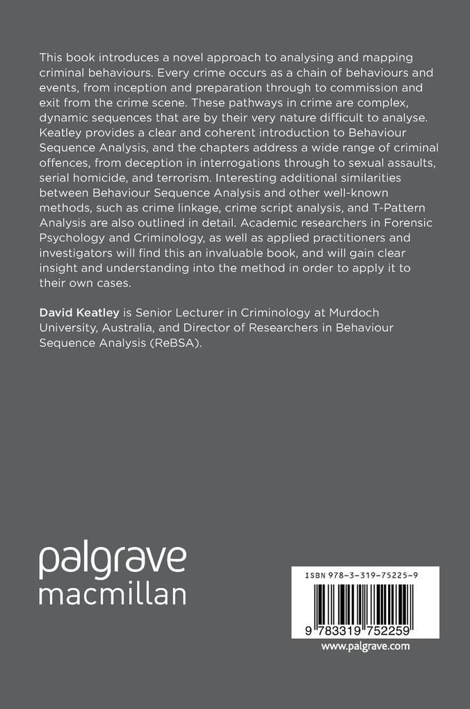 Weitere Ansicht: Pathways in Crime | David Keatley