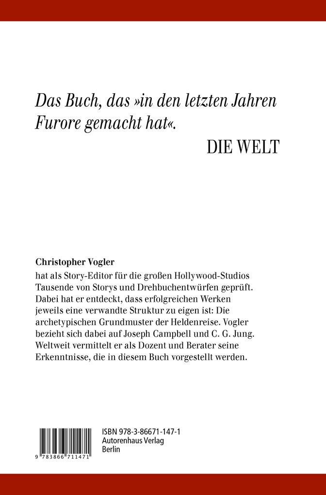 Weitere Ansicht: Die Odyssee der Drehbuchschreiber, Romanautoren und Dramatiker | Christopher Vogler